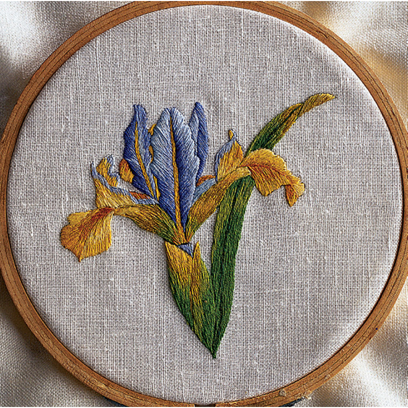 Les plus belles fleurs de Redouté Livre Broderie