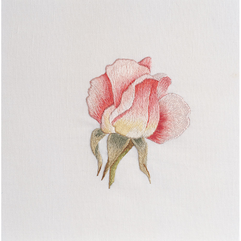 Les plus belles fleurs de Redouté Livre Broderie