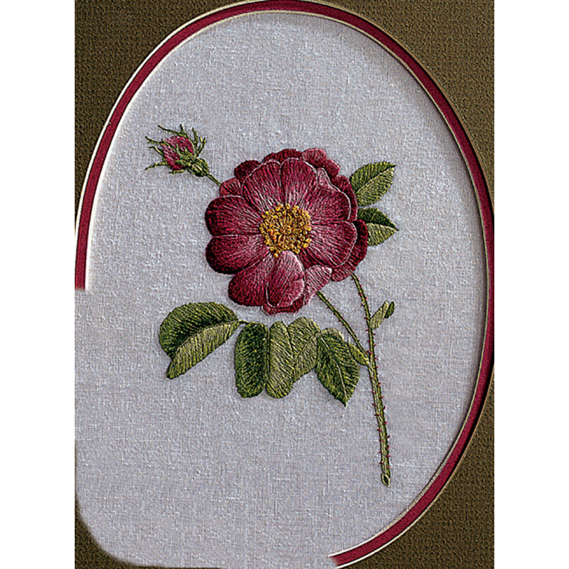Les plus belles fleurs de Redouté Livre Broderie