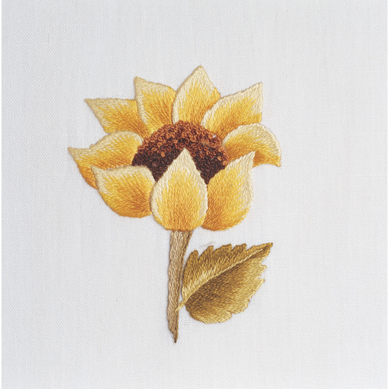 Les plus belles fleurs de Redouté Livre Broderie