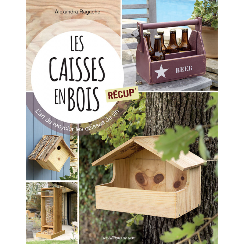 Creative Deco Boîte Caisse à Vin en Bois