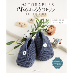 Adorables Chaussons au Tricot  - 1