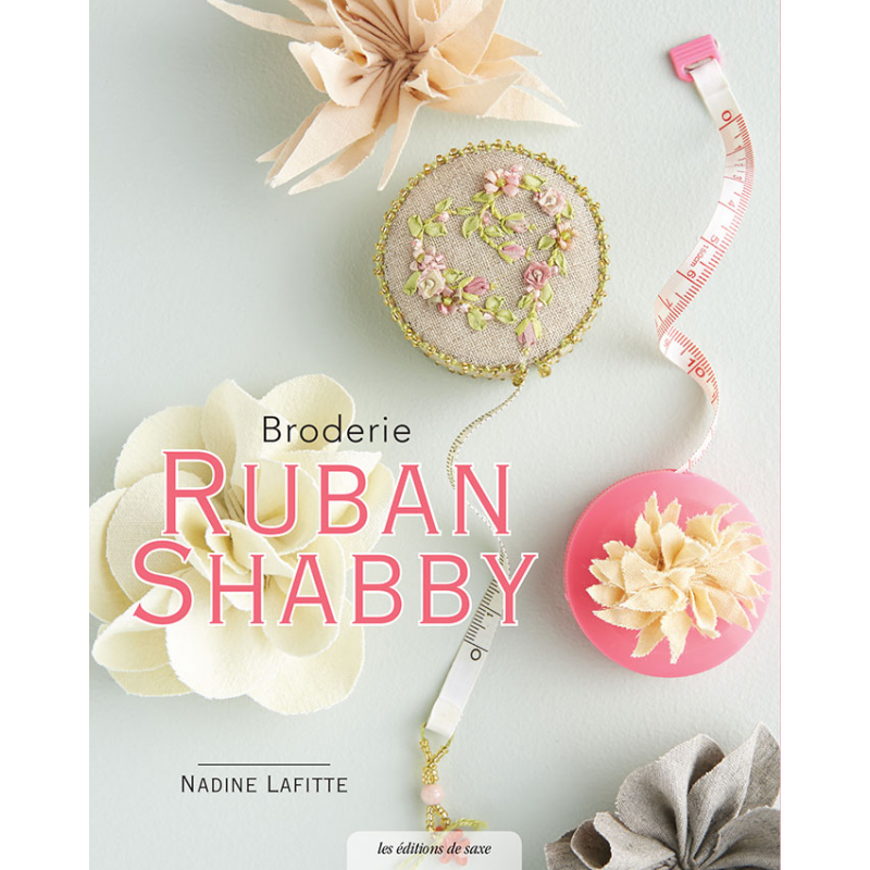 Broderie ruban shabby Livre Broderie