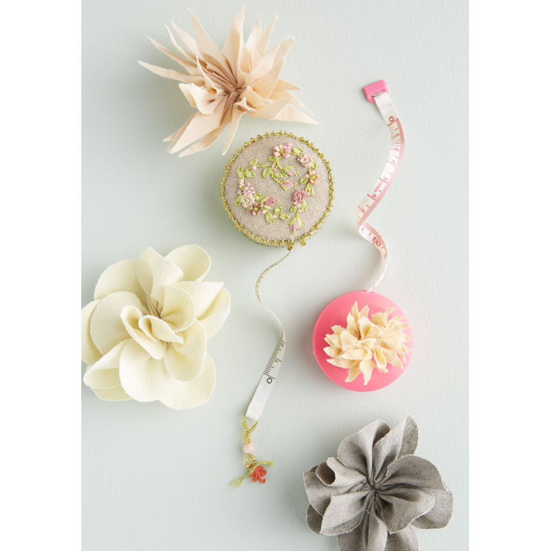 Broderie ruban shabby Livre Broderie