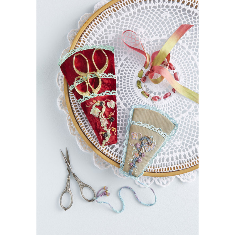 Broderie ruban shabby Livre Broderie
