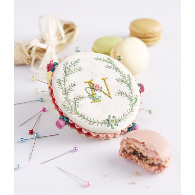 Broderie ruban shabby Livre Broderie