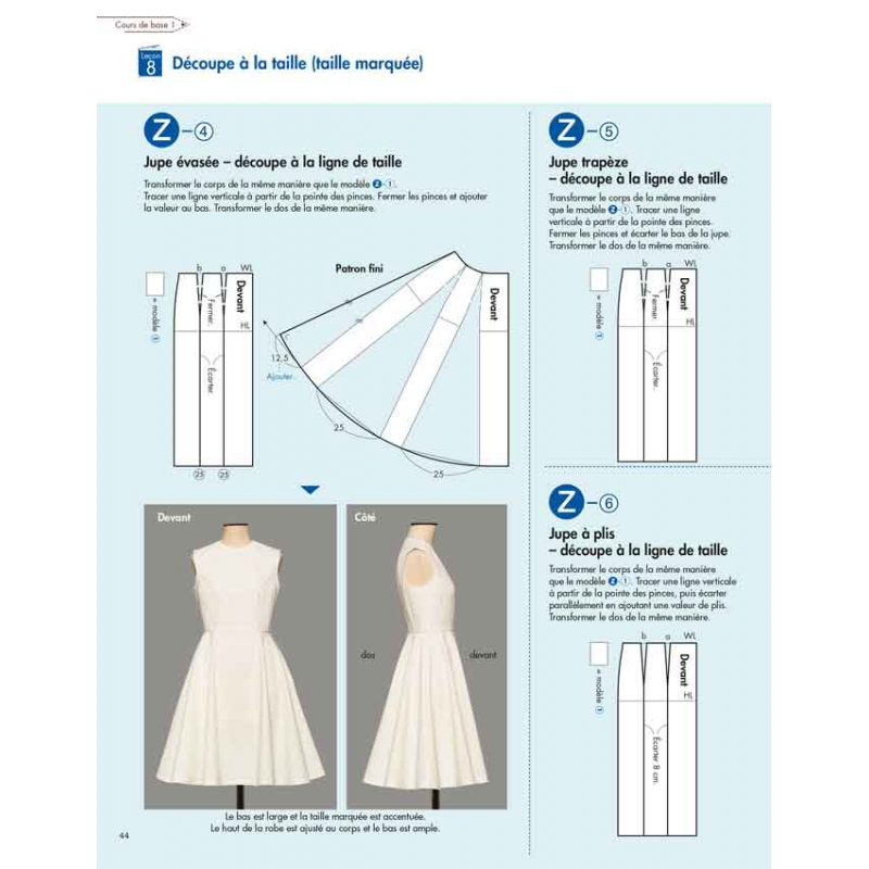 Tutoriel vidéo pour vous aider à le réaliser Taille 36 à 52 Patron de couture robe flamenca Clavel pour faire soi-même Motif multitaille en papier. 
