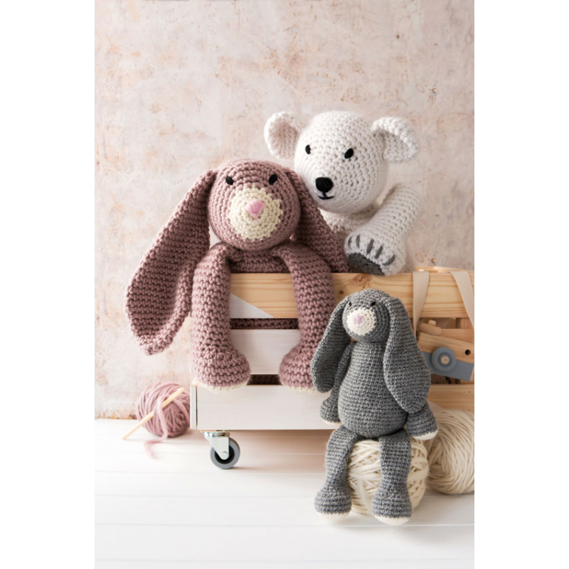 La famille Mabel Bunny au crochet Livre Crochet