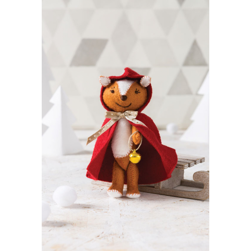 Petits animaux en feutrine & leur panoplie Livre Couture