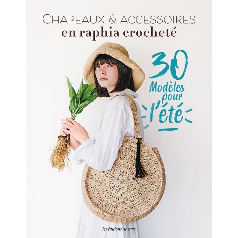 Chapeaux & accessoires en raphia crocheté  - 1