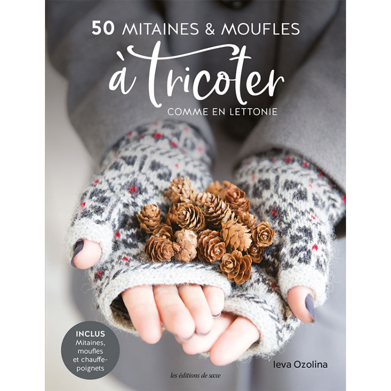 50 mitaines & moufles à tricoter comme en Lettonie  - 1