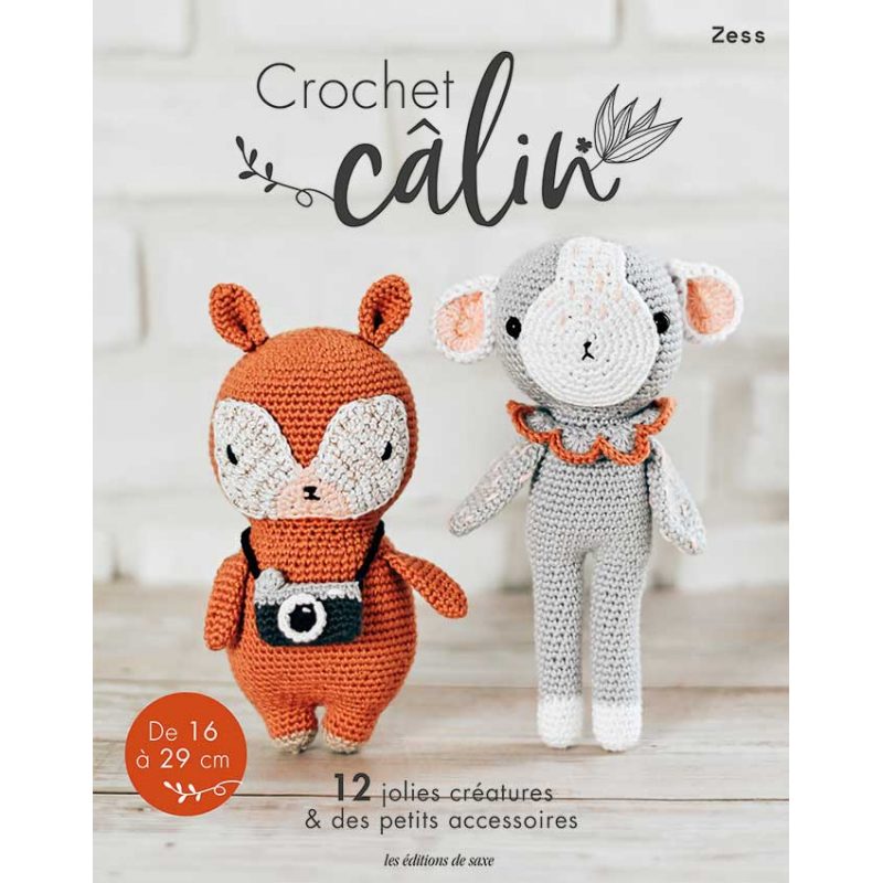 Livre Doudous au Crochet : 12 Modèles en DIY