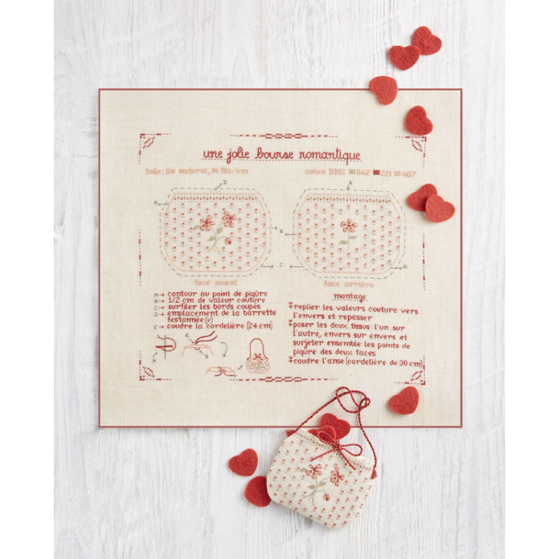Les 12 merveilles à broder de Marie Livre Broderie