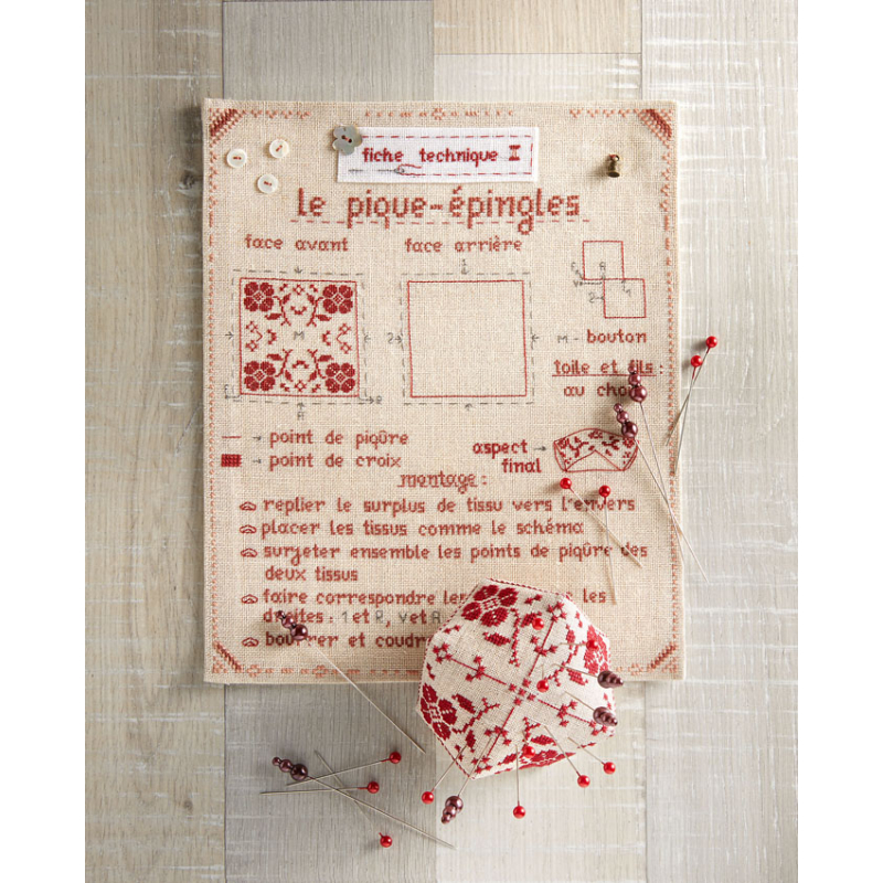 Les 12 merveilles à broder de Marie Livre Broderie