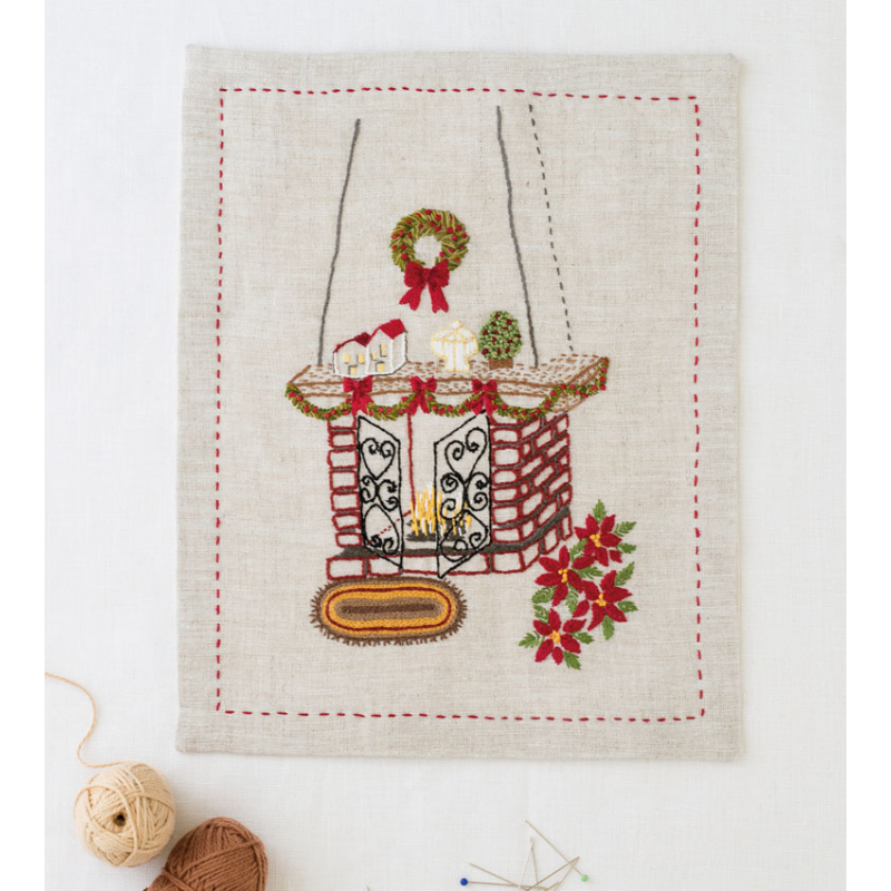 Précieux hiver Livre Broderie
