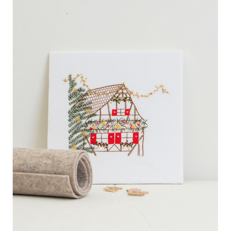 Précieux hiver Livre Broderie