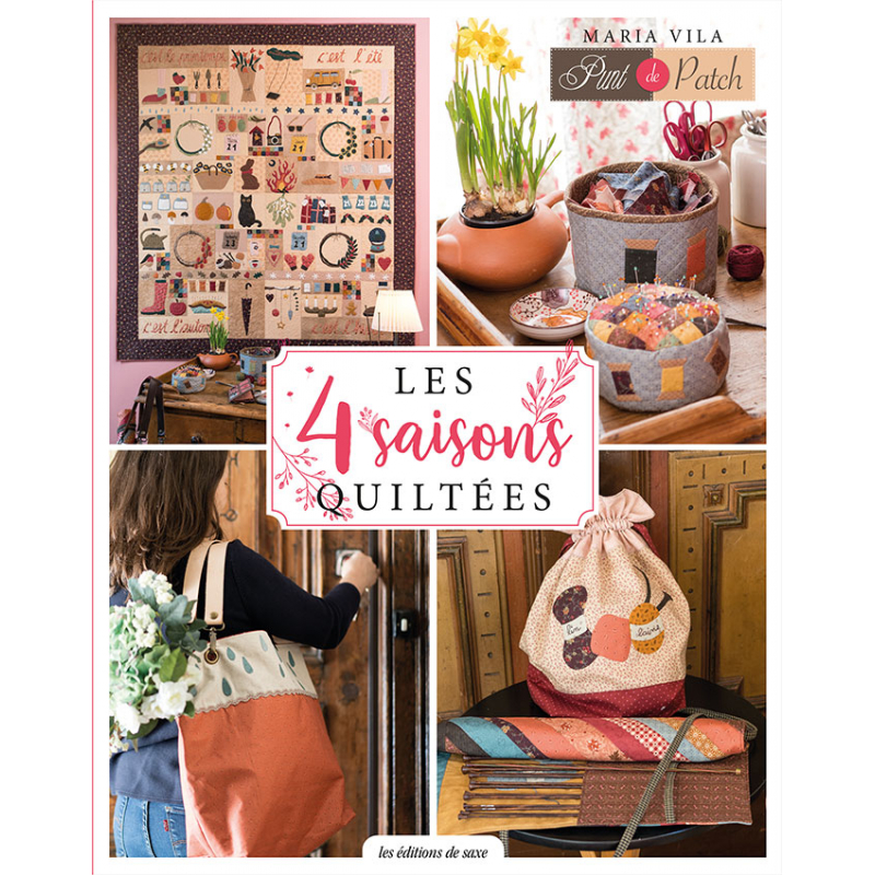Les 4 saisons quiltées Livre Patchwork