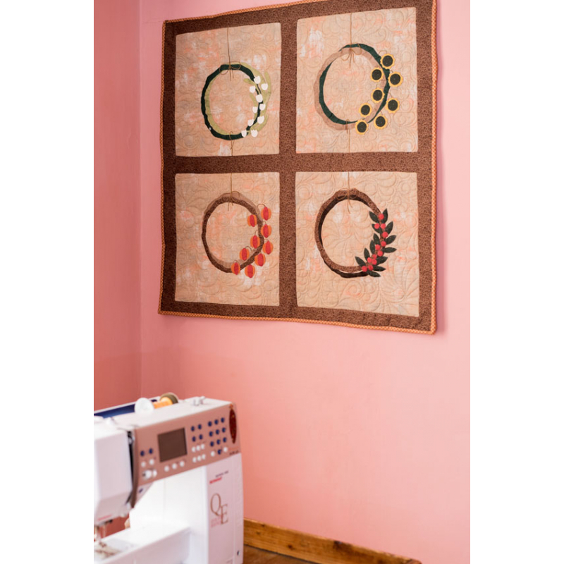 Les 4 saisons quiltées Livre Patchwork