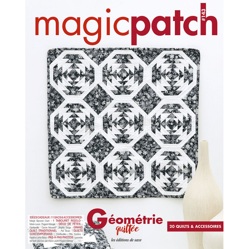 Magic Patch n°143 - Géométrie quiltée  - 1