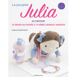 La poupée Julia au crochet et ses 20 panoplies  - 1