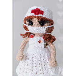Ma poupée Bénédicte au crochet  - 3