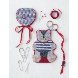 Chats brodés - Broderie de Marie & Cie 17 - 13 Chats brodés - Broderie de Marie & Cie 17 - 13