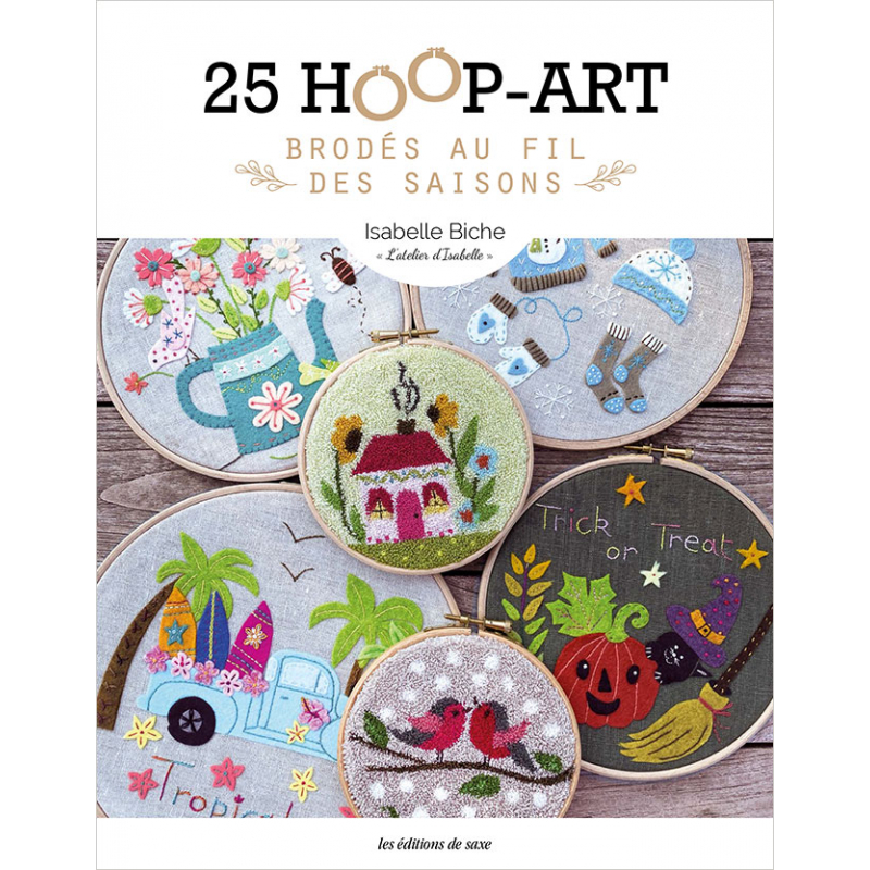 25 hoop-art brodés au fil des saisons  - 1