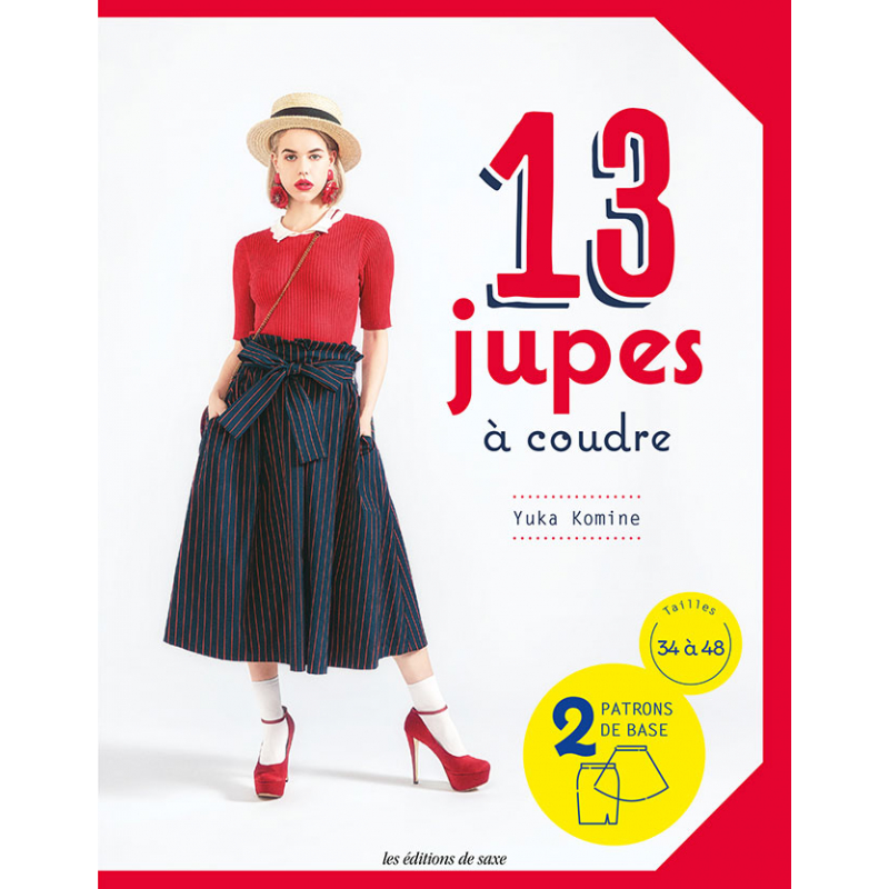 13 modèles de jupes -2 patrons  - 1