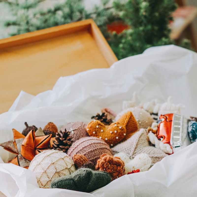 Décorations de Noël au tricot Livre Tricot