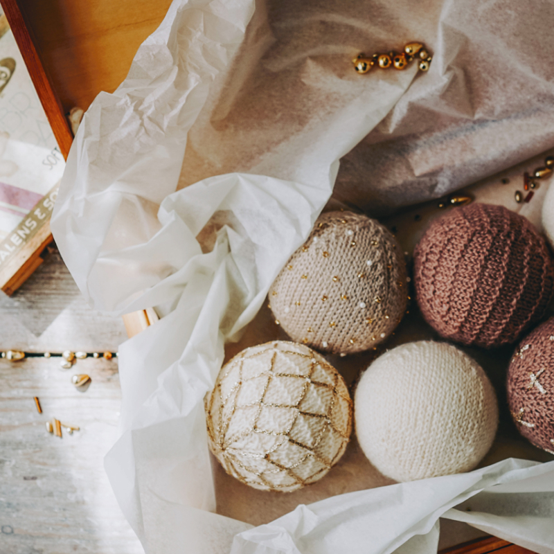 Décorations de Noël au tricot Livre Tricot