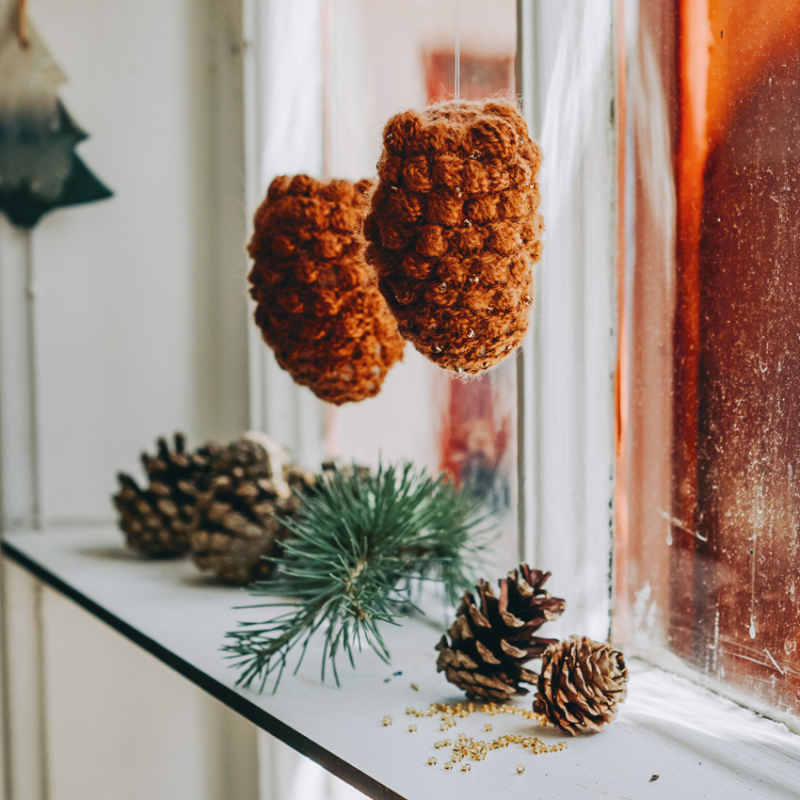 Décorations de Noël au tricot Livre Tricot