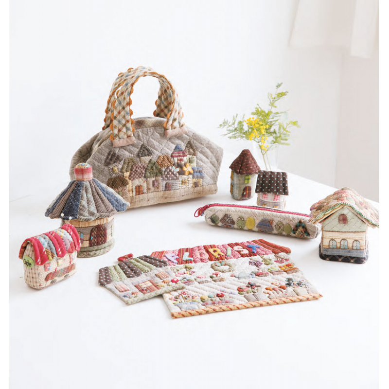 Petites maisons quiltées Livre Patchwork