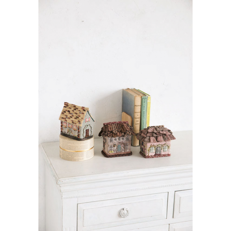 Petites maisons quiltées Livre Patchwork