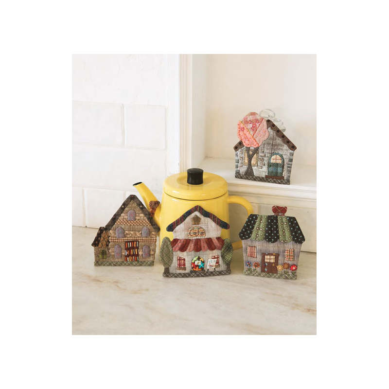 Petites maisons quiltées Livre Patchwork