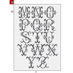 Bible des lettres au point de croix Livre Broderie Bible des lettres au point de croix Livre Broderie