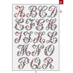 Bible des lettres au point de croix Livre Broderie Bible des lettres au point de croix Livre Broderie