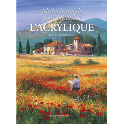 Méthode simple pour peindre à l'acrylique Livre Beaux-arts