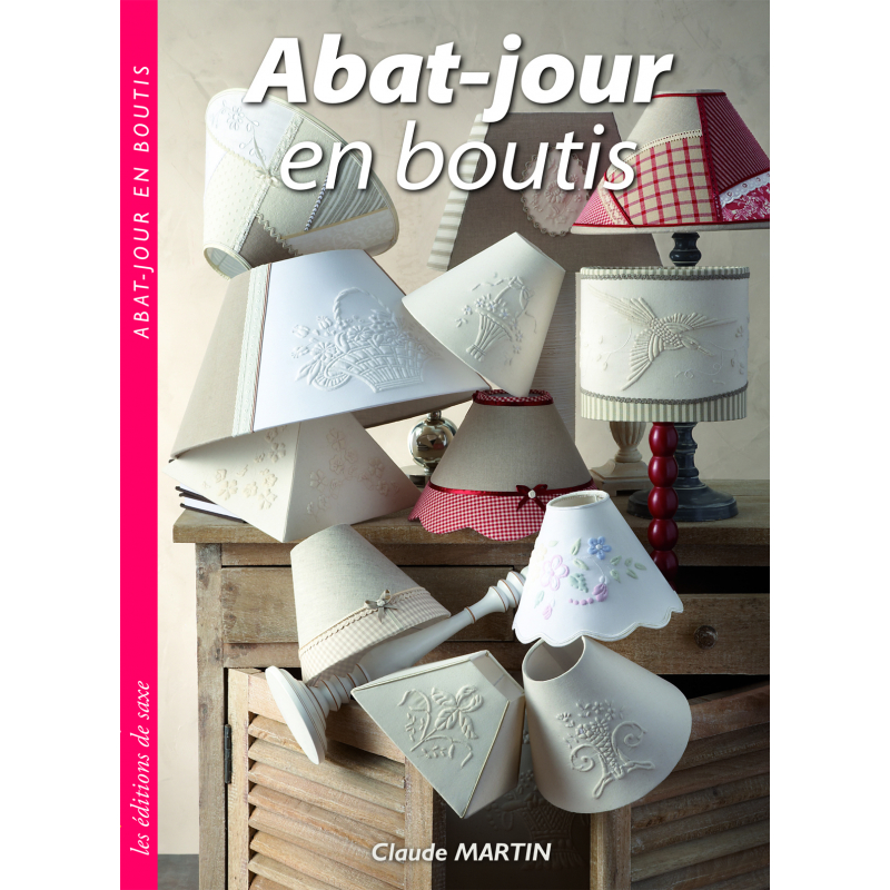 Abat-jour en boutis Livre Patchwork