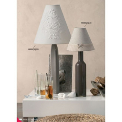 Abat-jour en boutis Livre Patchwork