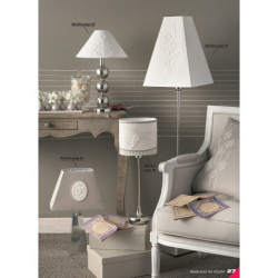 Abat-jour en boutis Livre Patchwork