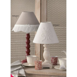 Abat-jour en boutis Livre Patchwork