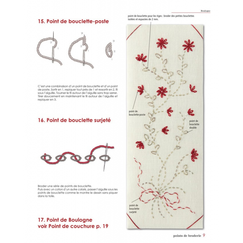 À la découverte de la broderie traditionnelle Livre Broderie