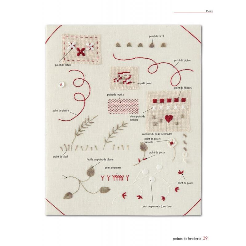 À la découverte de la broderie traditionnelle Livre Broderie