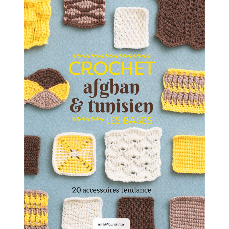 Crochet afghan & tunisien  - 1