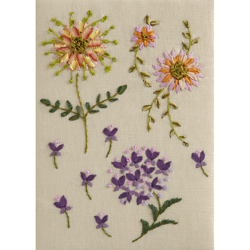 À la découverte de la broderie ruban Livre Broderie