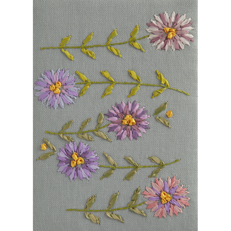 À la découverte de la broderie ruban Livre Broderie