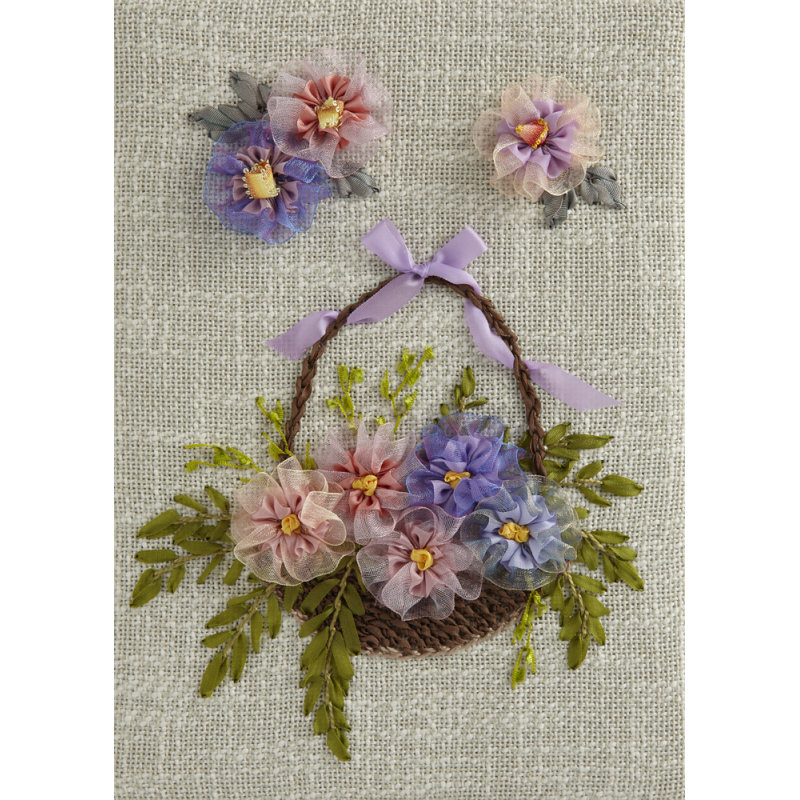 À la découverte de la broderie ruban Livre Broderie