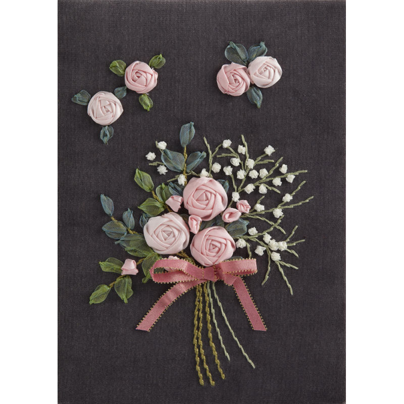 À la découverte de la broderie ruban Livre Broderie