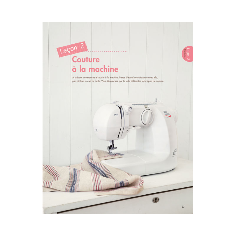 Bases de la couture à la machine - Spécial débutants - Coudre c'est facile Magazine Couture