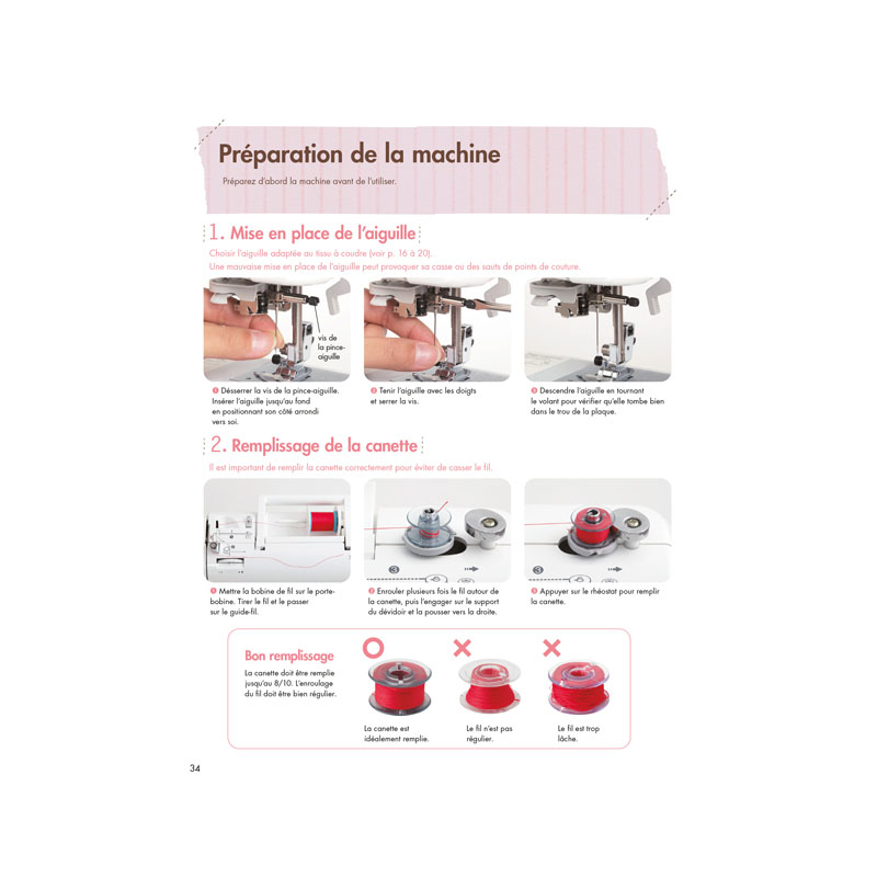 Bases de la couture à la machine - Spécial débutants - Coudre c'est facile Magazine Couture